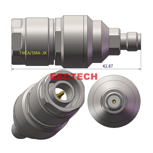 TNCA/SMA-JK Coaxial adapter, TNCA/SMA series converters, EECTECH