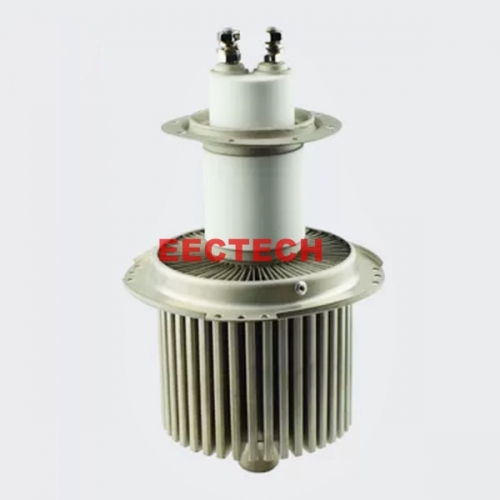 6T58RA Air-cooled triode, vacuum electron tube for industrial high frequency heating equipment, working as an oscillator