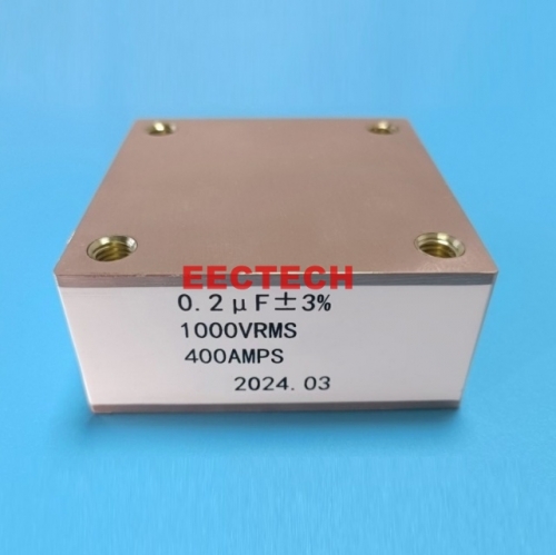 CBB90B, 0.2uF, 1000Vrms, 400A solid state high frequency film capacitor