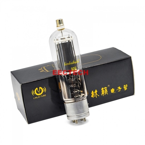 LINLAI 805, Direct heating cathode triode, Used for power amplification and high-frequency oscillation, HIFI tube  (one pair）