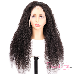 Deep Curly 4x4 5x5 Closure Wig & 13x4 13x6 Full Frontal Wig 200% Density Mink Brazilian Diamond Virgin Hair