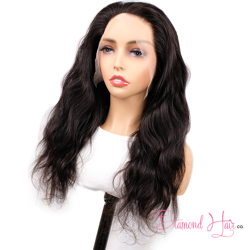 Body Wave Lace 5x5 Closure Wig 13x4 13x6 Full Frontal Wig 200% Density Mink Brazilian Diamond Virgin Hair