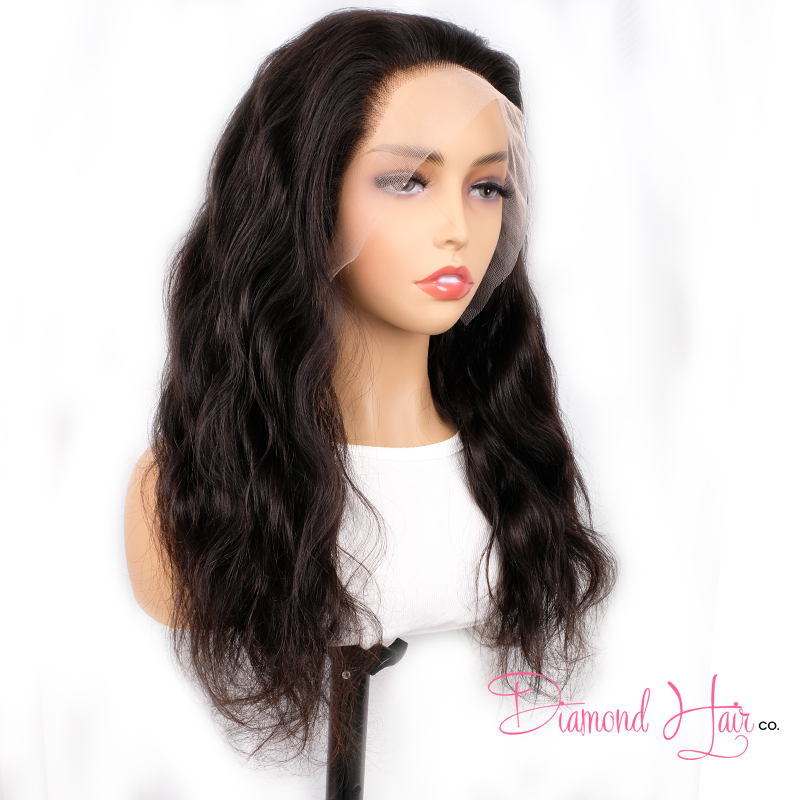 Body Wave Lace 5x5 Closure Wig 13x4 13x6 Full Frontal Wig 200% Density Mink Brazilian Diamond Virgin Hair