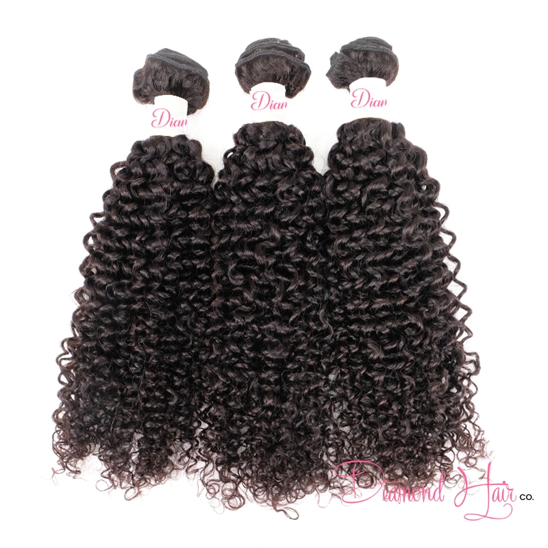 Deep Curly 3 Bundle Deals Mink Brazilian 100% Human Diamond 