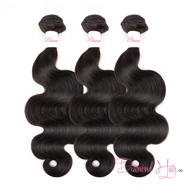 3 Bundle Deals Body Wave Mink Brazilian Diamond Virgin Hair