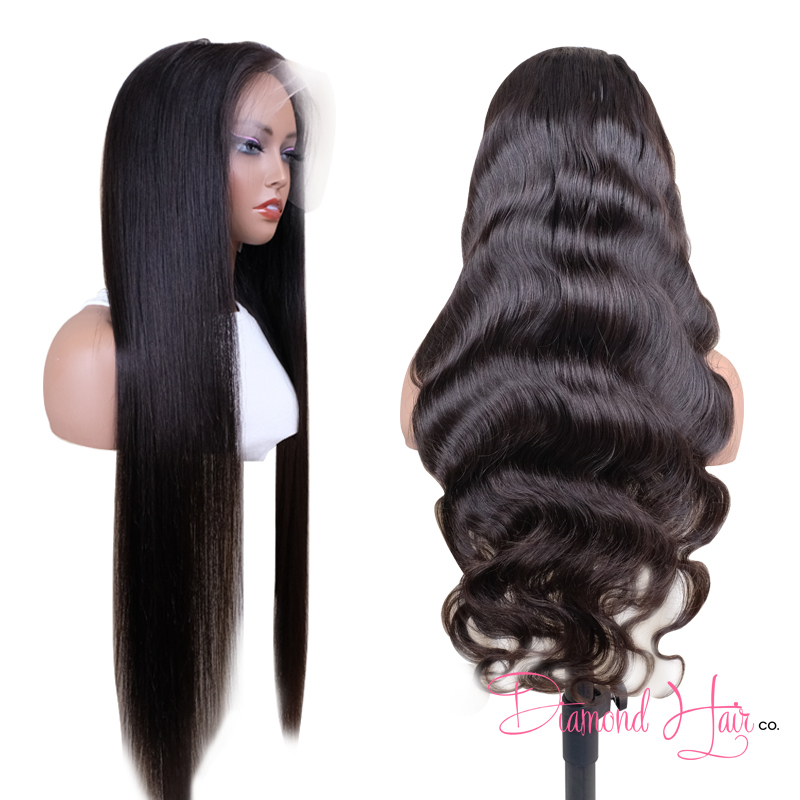 HD Full Lace Wig 150% Density Mink Brazilian Diamond Virgin Hair