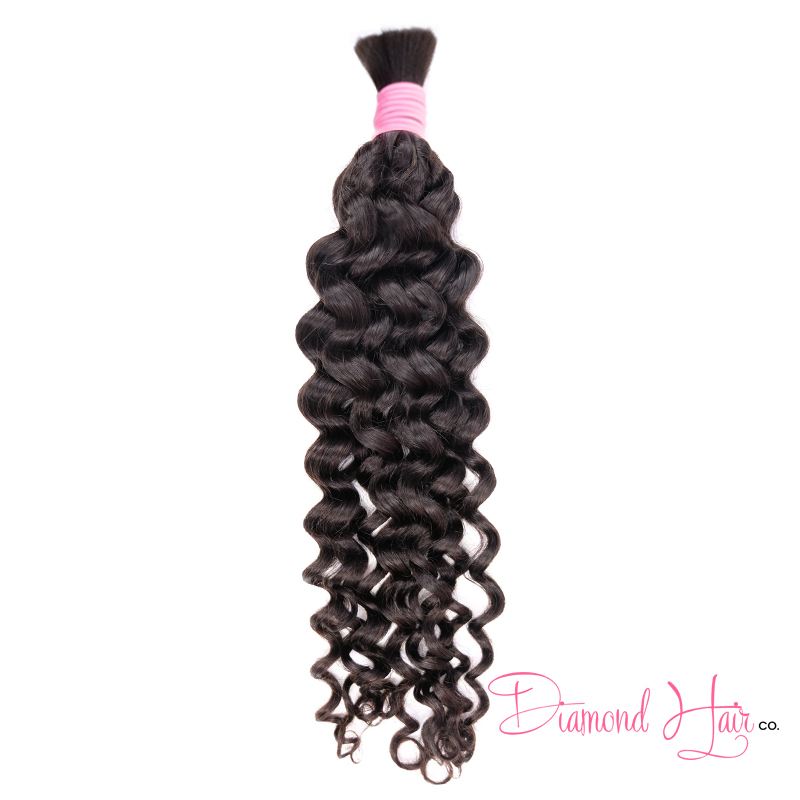 10A Color #1B Italian Curly Bulk Hair Vietnamese Cuticle Aligned Raw Cabelo Humano