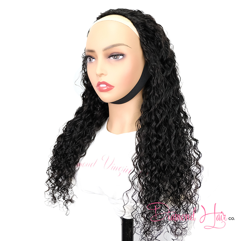 Half Wig 100% RAW Human Hair