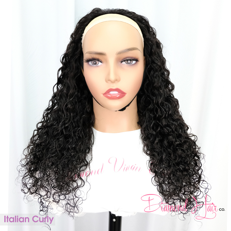 Half Wig 100% RAW Human Hair