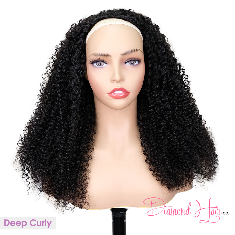 Half Wig 100% RAW Human Hair