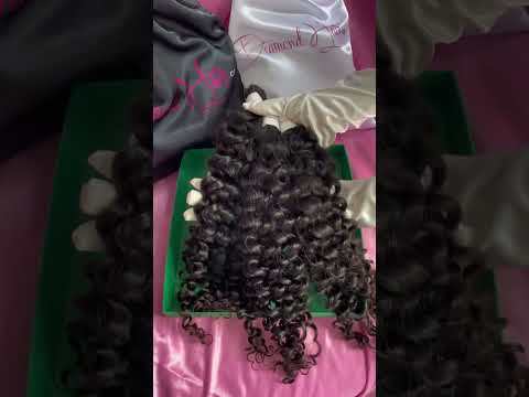 Italian Curly Braiding Hair Extension For Boho 100% Human Hair Color #1B Vietnamese Cuticle Aligned Raw Cabelo Humano (100g/pc)