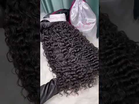 Burmese Curly 3 Bundle Deals With A 13x4 Lace Frontal Unprocessed 100% Human Raw Hair