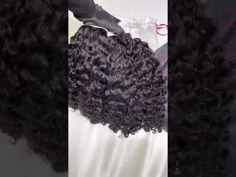 Burmese Curly 3 Bundle Deals With A 5x5 Lace Closure 100% Human Raw Hair