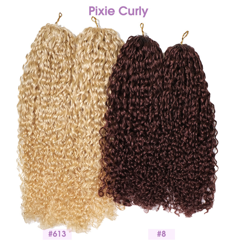 Colored Crochet Human Hair Extensions For Braids 100gram (80 Strings/PC）