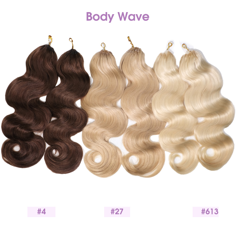 Colored Crochet Human Hair Extensions For Braids 100gram (80 Strings/PC）