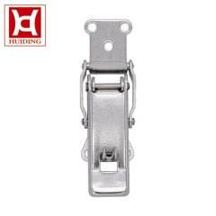 Stainless Steel Spring Loaded Draw Latch Heavy Spring Toggle Latch With Safety Catch