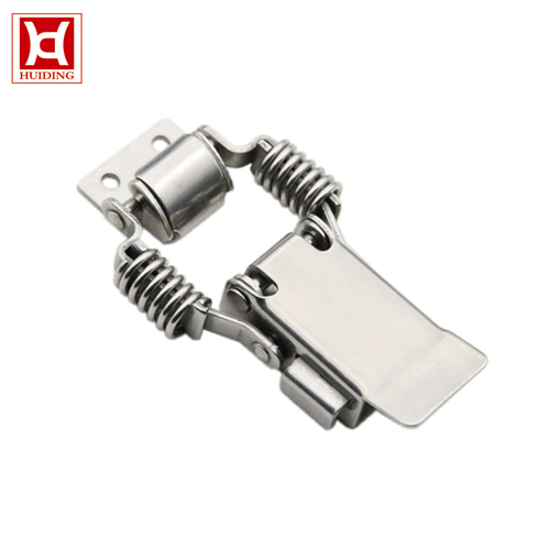 Stainless Steel Draw Latches Spring-loaded Self-Locking Toggle Latch Tool Box Toggle Latch For Industrial Use