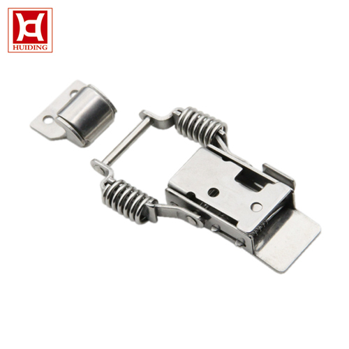 Stainless Steel Draw Latches Spring-loaded Self-Locking Toggle Latch Tool Box Toggle Latch For Industrial Use