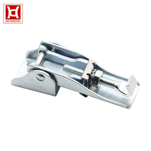 Chinese Galvanized Steel Over Center Draw Latch Adjustable Toggle Latch Clasp With Key
