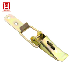 DK045 Zinc Plated Toggle Latches With Padlock Eye