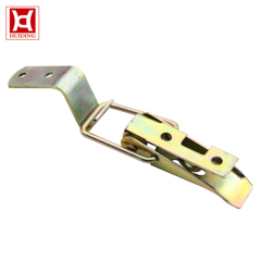 DK045 Zinc Plated Toggle Latches With Padlock Eye
