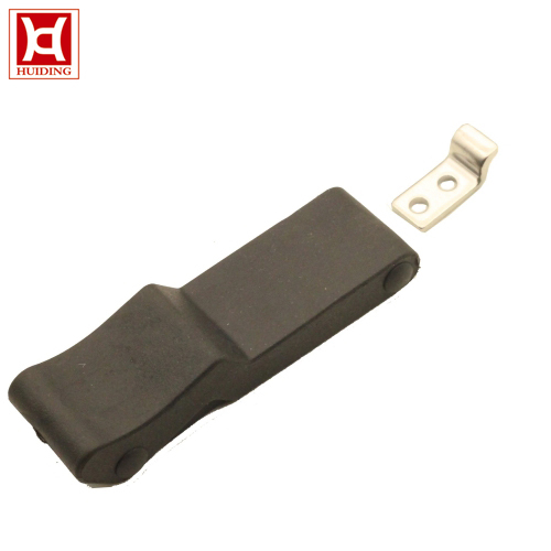 Small size folding rubber toggle latch