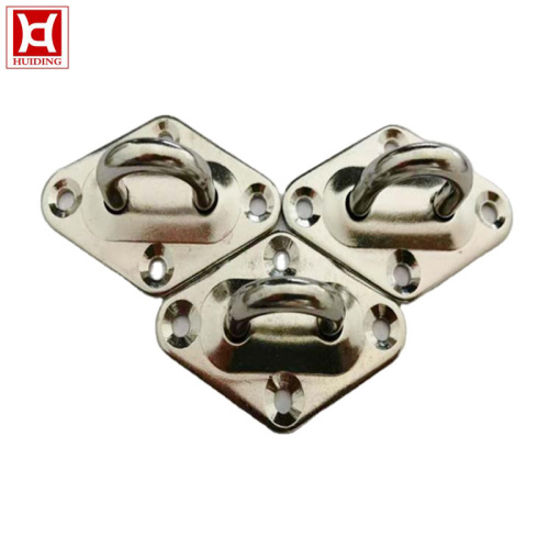 Pad Eye Plate Marine Boat Hardware Stainless Steel Ring
