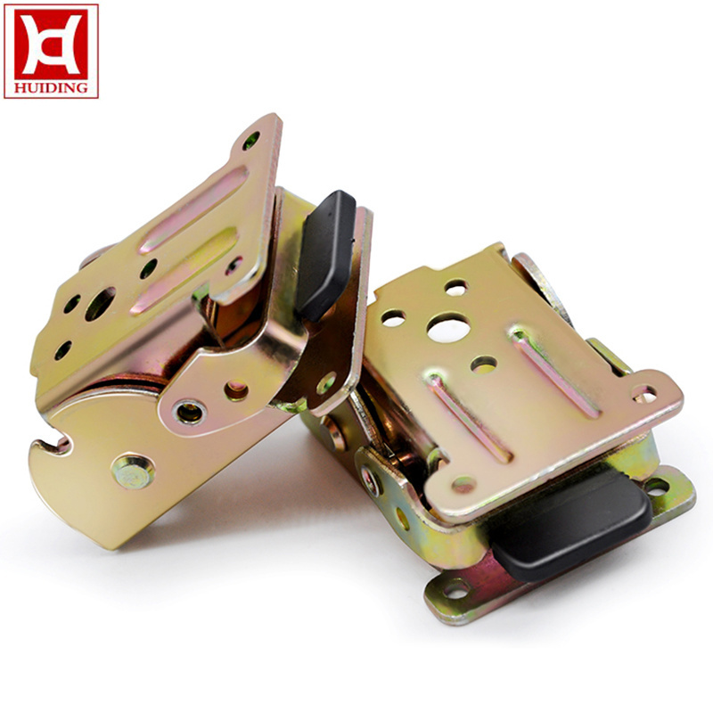 Iron Locking Folding Table Chair Leg Brackets Hinge Self Lock Hinges