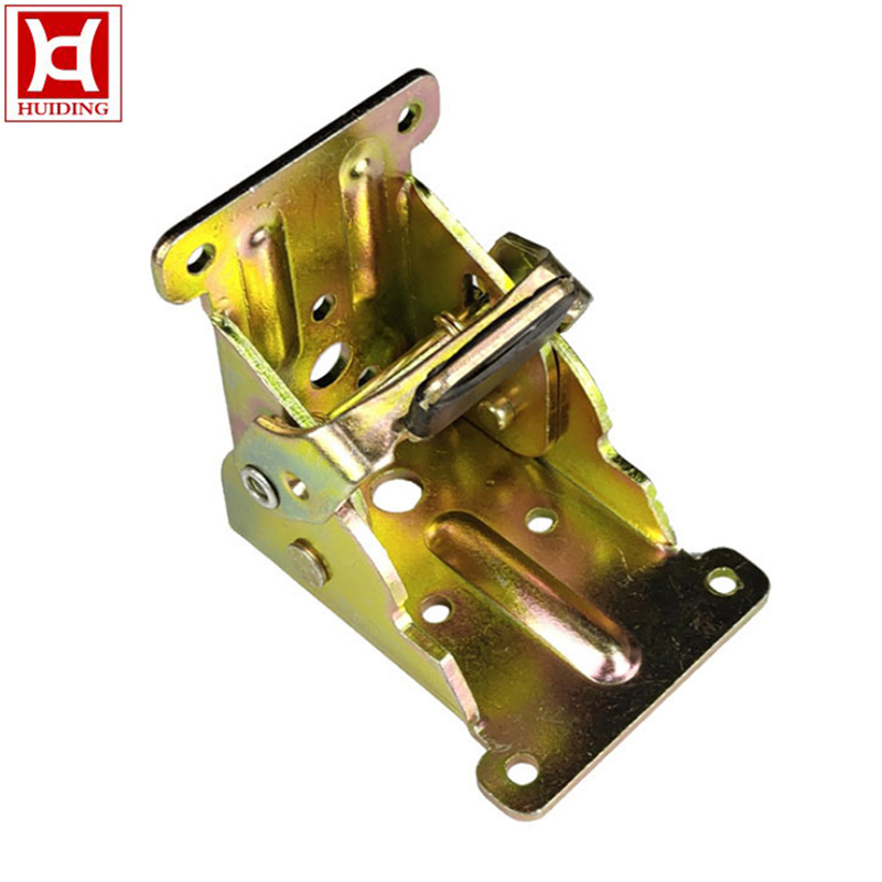 Locking Furniture Leg Bracket Metal Folding Chair Table Leg Hinge