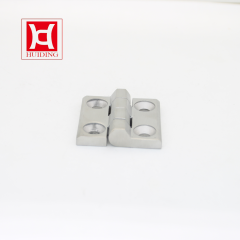 H104 Industrial Surface Mount SS304 Heavy Duty Cast Flat Hinges For Cabinets