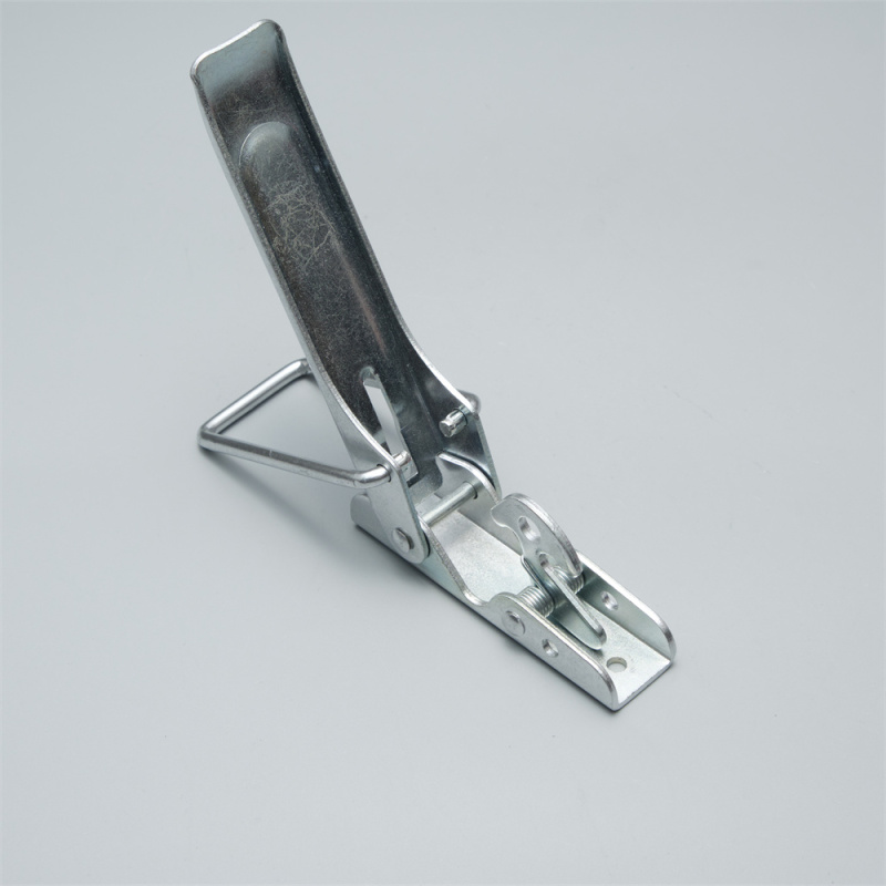 Stainless Steel Vertical Corner Toggle Latch With Safety Catch 043S1