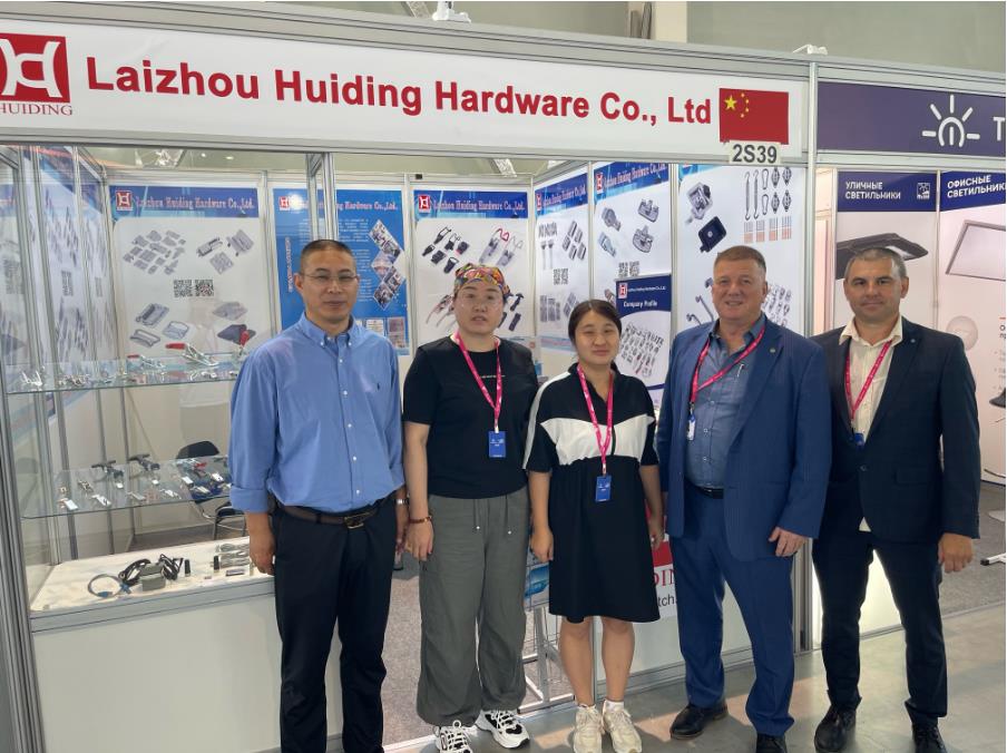 Huiding Hardware successfully participated in the Russian Industrial Exhibition