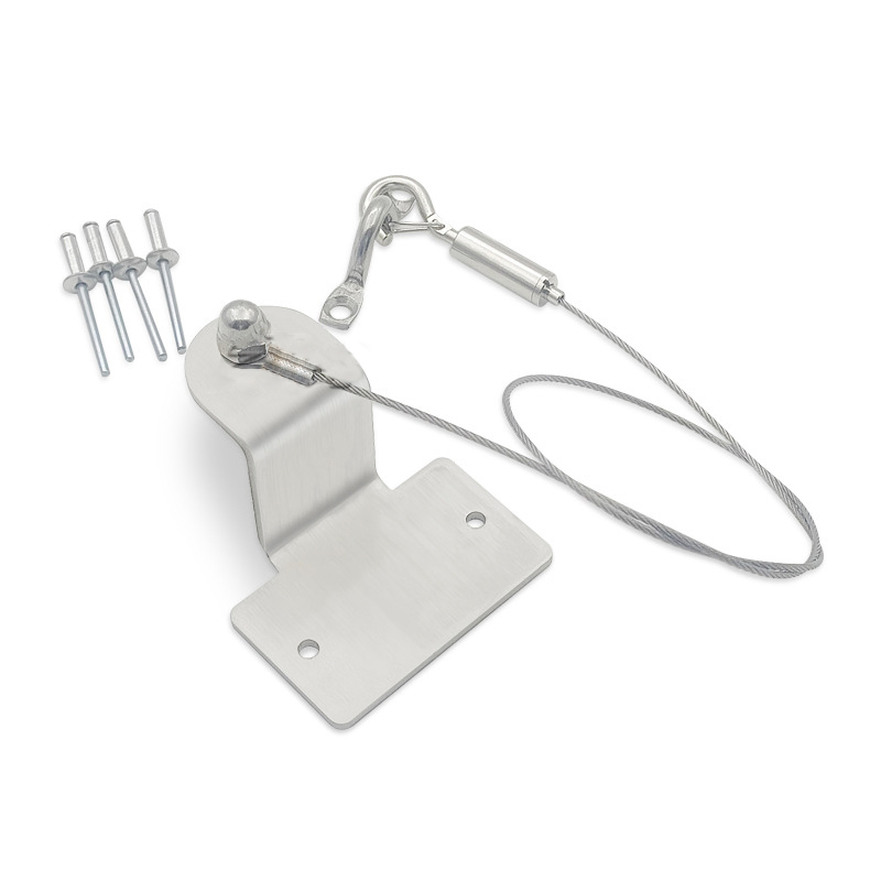 RV Hatchdoor Wire Pull Rope 304 Stainless Steel Motorhome Adjustable Length Drawstring