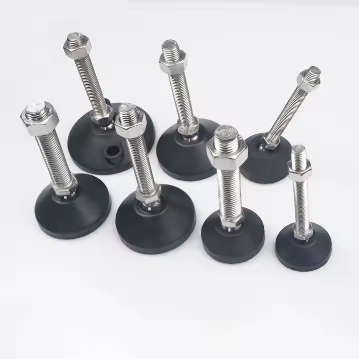 Nylon Rubber Leveling Feet Machinery Equipment Adjustable Feet