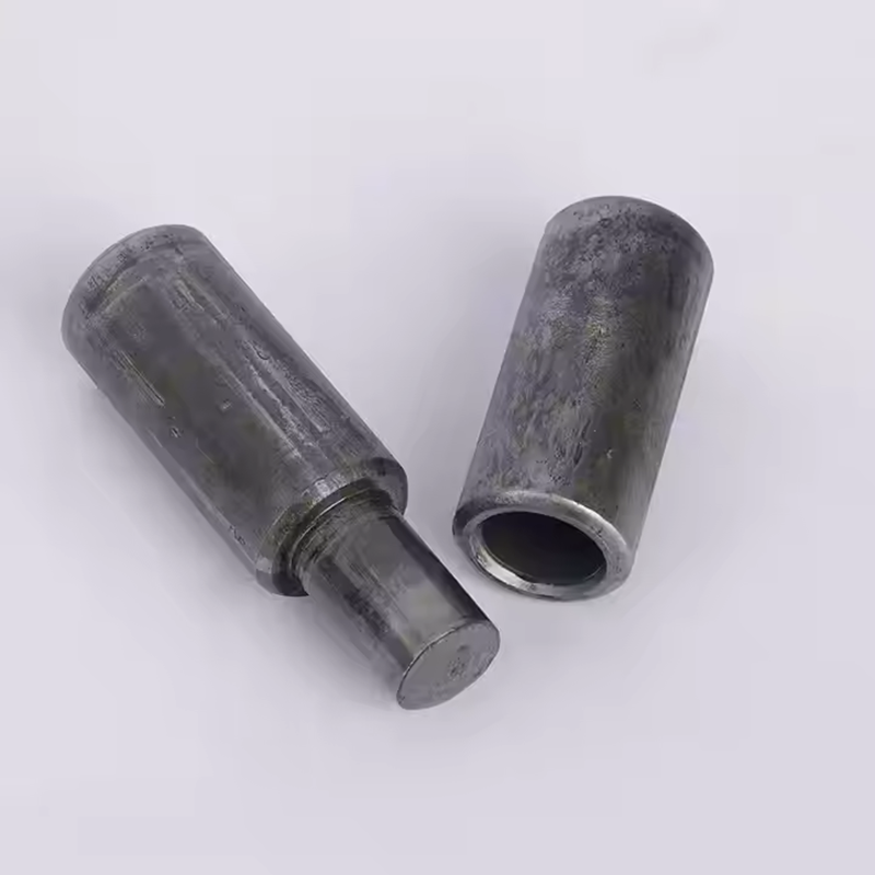 Heavy Iron Round Door Shaft Welded Hinge