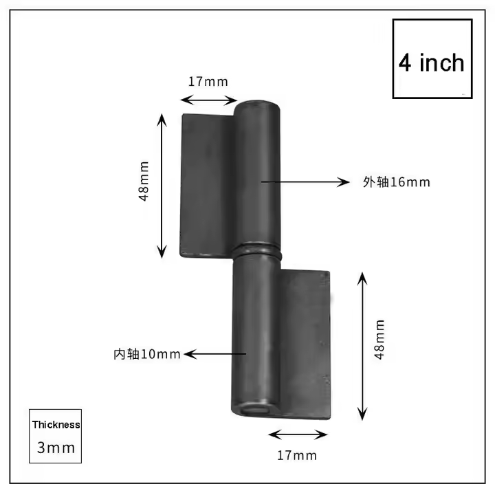 Heavy Duty Welding on Door Hinges