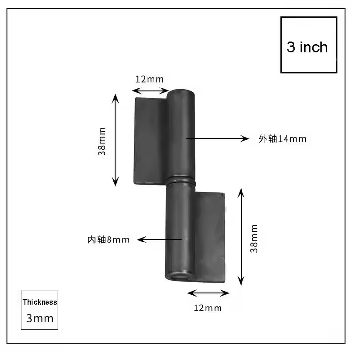 Heavy Duty Welding on Door Hinges