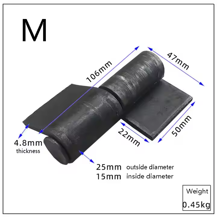 Heavy Butt Welding Door Hinge