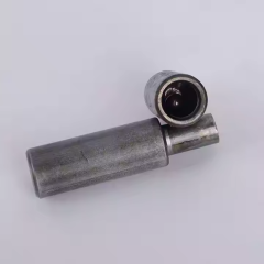 Heavy Iron Round Door Shaft Welded Hinge