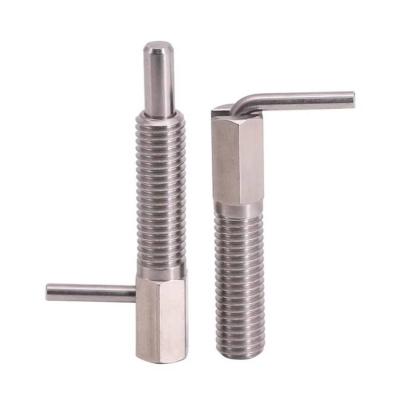 Stainless Steel L Handle Spring Plunger