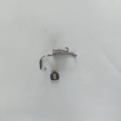 Adjustable Stainless Steel Toggle Latch Kit for Water Pipe Fastener With Braided Ground Strap