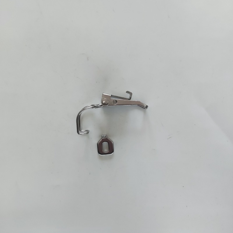 Adjustable Stainless Steel Toggle Latch Kit for Water Pipe Fastener With Braided Ground Strap