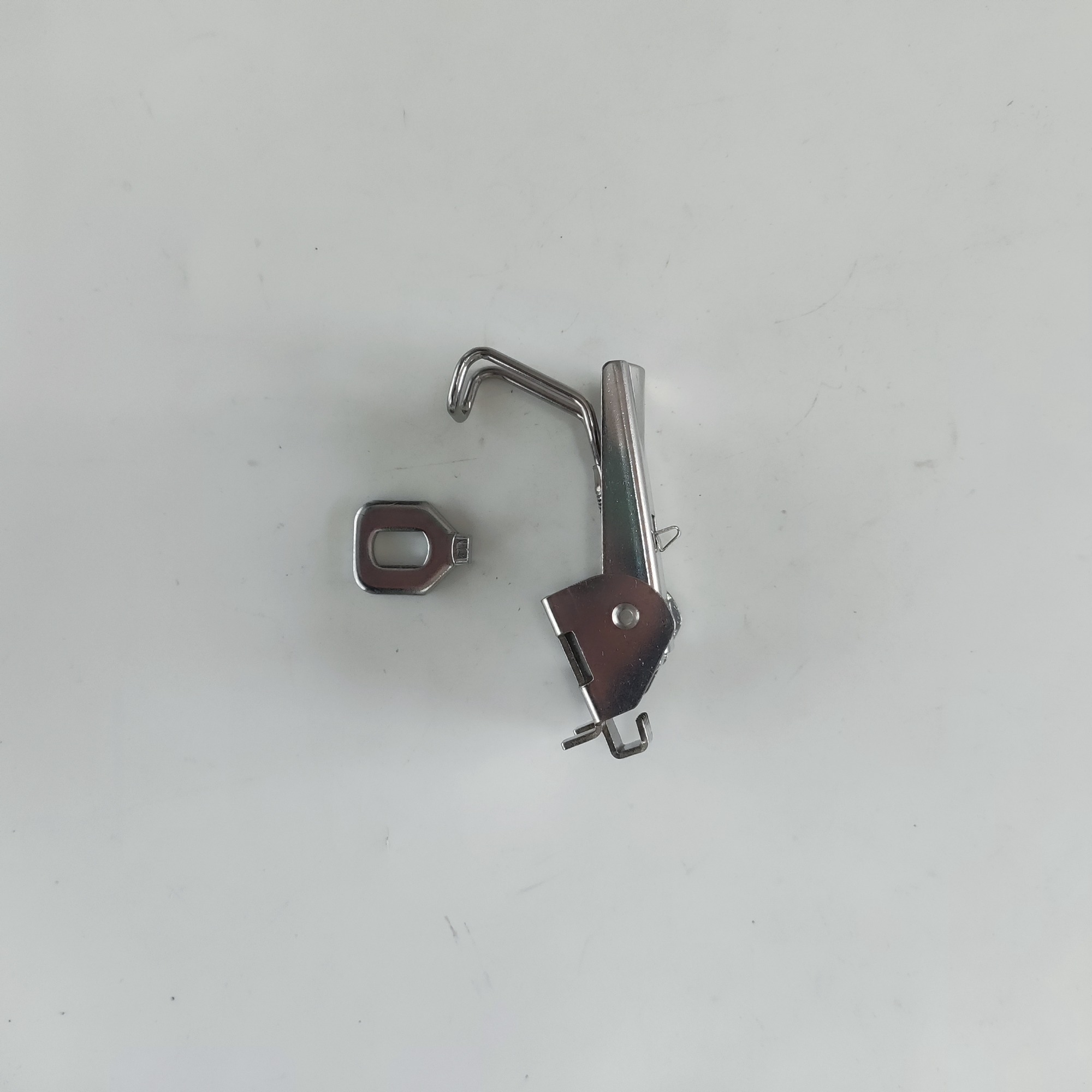 Adjustable Stainless Steel Toggle Latch Kit for Water Pipe Fastener With Braided Ground Strap