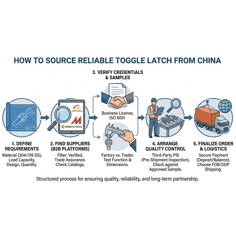 How to Source Reliable Toggle Latch from China? A Complete B2B Guide