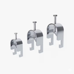 Strut Clamp Conduit Pipe Support with Zinc Plated Finish