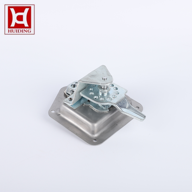 recessed paddle latch