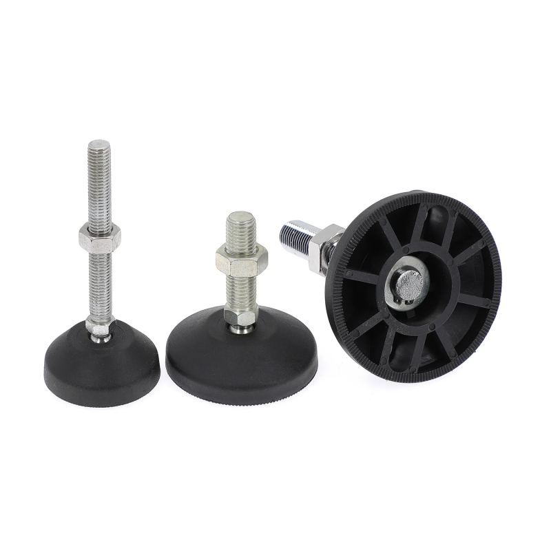 Adjustable Leveling Feet for Machinery Equipment Furniture Cabinets Workbenches Racks Tables and Industrial Support Applications