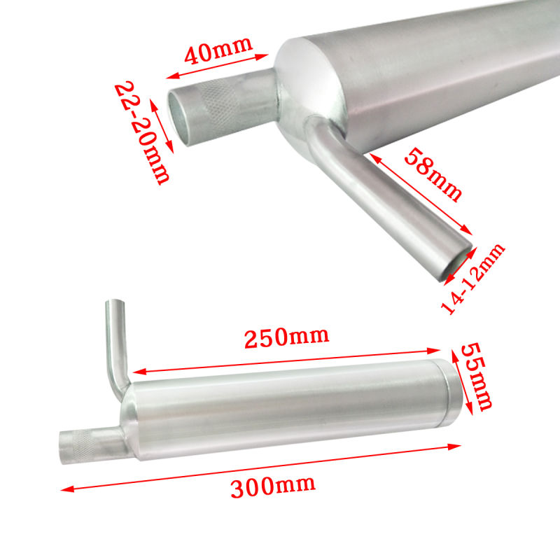 Hot Sale ???? ZYHOBBY 50-70CC CANISTER SET(Front EXHAUST) ⌛ -ZYHOBBY Sales Store 8a36be9086