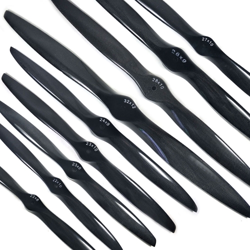 ZYHOBBY PST325-CF 325mm Carbon Fiber Main Blades For RC Helicopter – White (1 Pair)