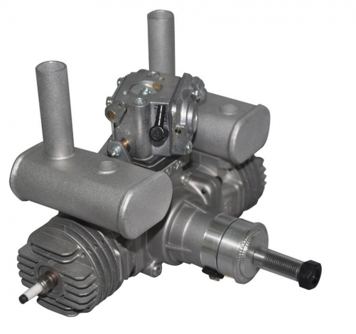 RCGF 21cc Dual / Twin Cylinder Petrol / Gasoline Engine with Muffler Spark plug